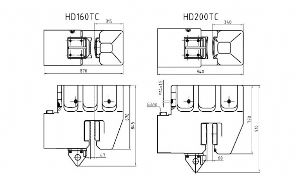 hd系列振動樁錘夾具